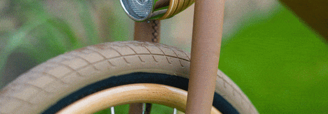 Hoopy wooden bicycle DIY