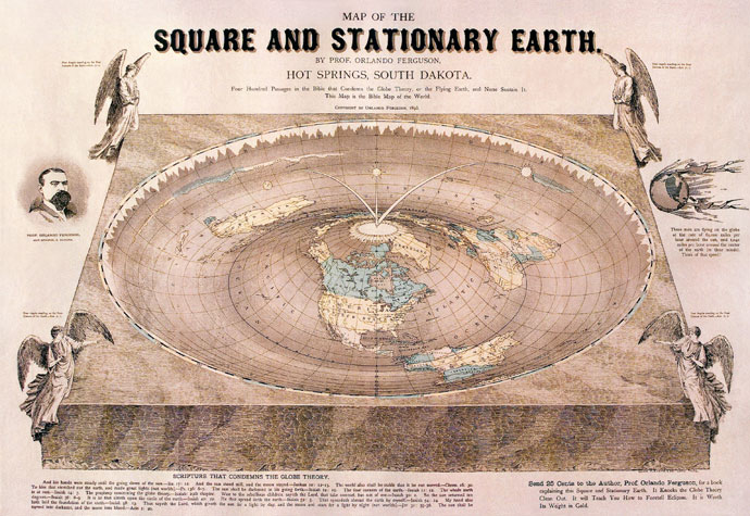 climate change and flat earth