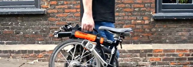 Brompton carrying handle